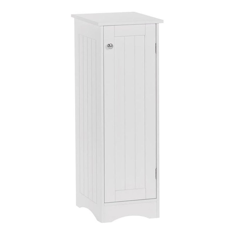 RiverRidge Ashland Slim Linen Cabinet - White - Narrow Cabinet for Bathroom Slim Storage with 2 Adjustable Shelves for Small Spaces - Image 1